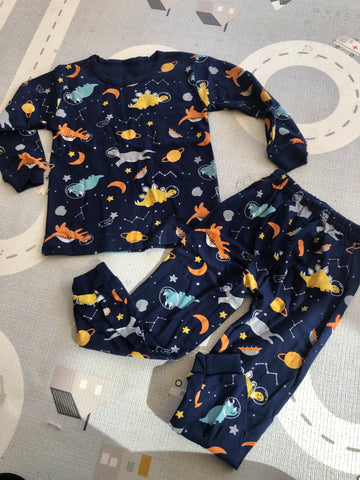 Pijama Dinosaurio Espacial