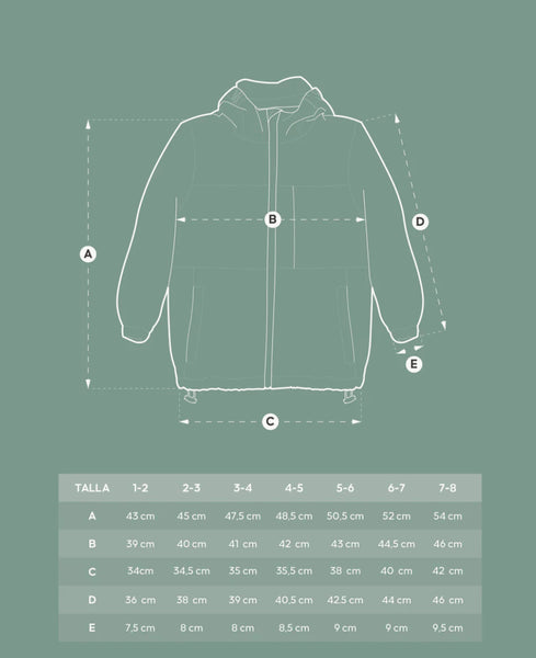 Chaqueta impermeable Roda azul