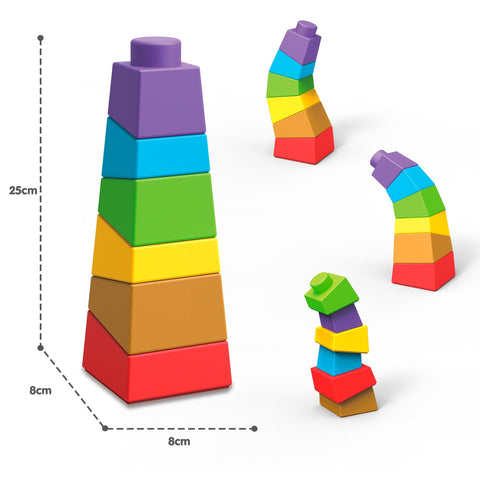 Torre encaje 6 pcs