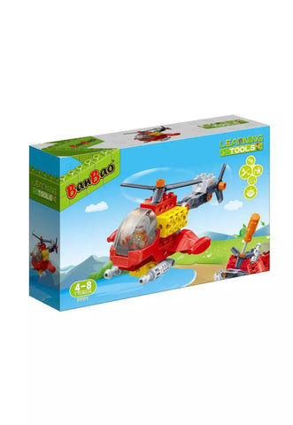 Set de Bloques de Construcción Helicóptero 17 Piezas