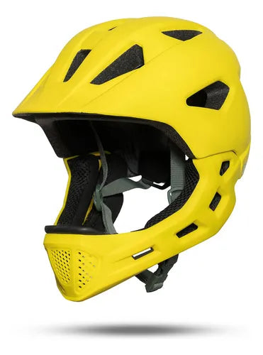 Casco Integral Sport S amarillo (6 a 12 años)