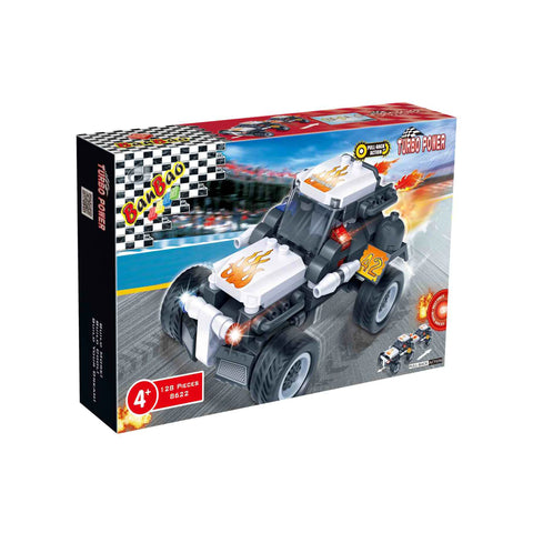 Set Bloques Construcción Auto Turbo Power Dragster