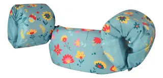 Flotador con alitas flores