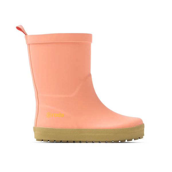 Bota de Agua Rosa Roda