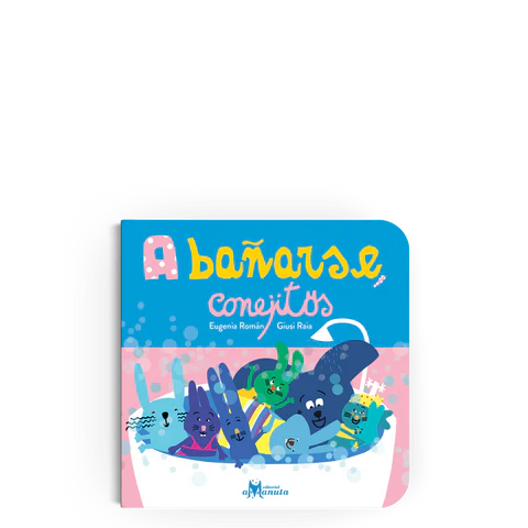 Libro A bañarse Conejitos (Amanuta)