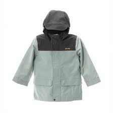 Chaqueta impermeable Roda verde/negro