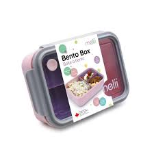 Lonchera bento con compartimientos 1250 ml - Rosado