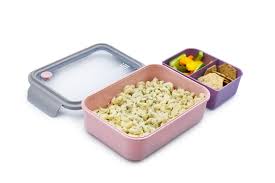 Lonchera bento con compartimientos 1250 ml - Rosado