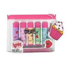 Set Bálsamo Labial con bolsita Create It!