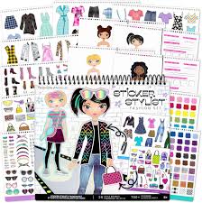 Cuaderno de Diseño Fashion Sticker Stylist set (Fashion Angels)