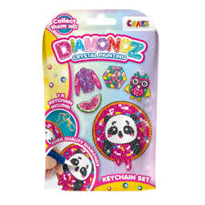 Set Llavero Diamondz Oso Panda