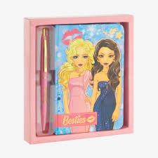 Cuaderno con Lápiz Rosado
