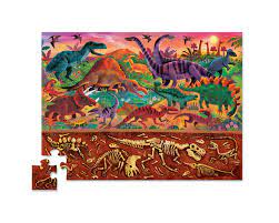 Puzzle Arriba y Abajo Dinosaurios 48 pcs (+4 años)