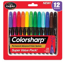 ColorSharp 12 marcadores (Cra-z-art)