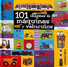 Libro 101 imágenes de máquinas y vehículos