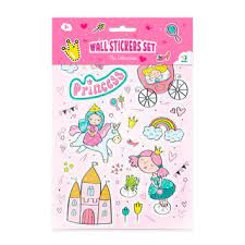 Stickers de muralla princesas