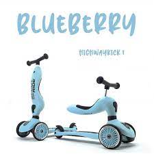 Scoot and Ride Scooter 2 en 1 Highwaykick 1 color Blueberry