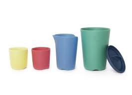 Vasos de juguete multicolor para baño (Stokke)