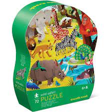 Puzzle Wild Safari 72 pcs (+6 años)