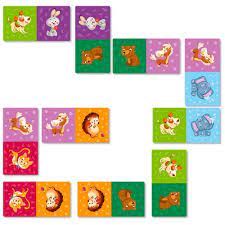 Dominó animales 29 pcs (Dodo)