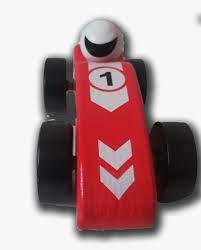 Auto de carrera fórmula 1 de madera (seleccionar color)