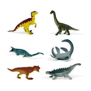 Set figuras animales prehistóricos 6 pcs modelo B