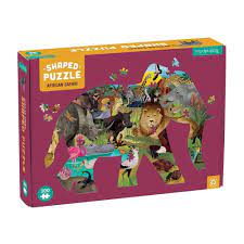 Puzzle 300 pcs con forma Safari (Mudpuppy)