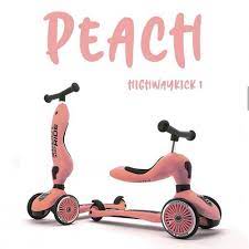 Scoot and Ride Scooter 2 en 1 Highwaykick 1 color Peach