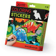Stickers Dinosaurios para pintar