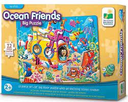 Puzzle Ocean Friends 12 pcs (+2 años)