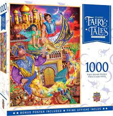 Puzzle Aladino 1000 pcs +8años (MasterPieces)