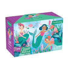 Puzzle Glitter Sirenas 100 pcs (Mudpuppy)