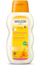 Leche corporal de caléndula (línea bebé Weleda)