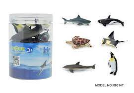 Set Figuras de Animales del Mar