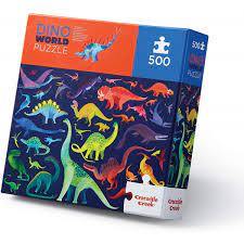 Puzzle Dino World 500 pcs (Crocodile Creek)