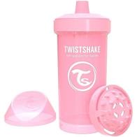 Vaso Kid Cup 360 ml +12 meses rosado pastel (Twistshake)