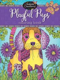 Libro para pintar Playful Pups