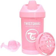 Vaso Crawler Cup 300 ml +8 meses rosado pastel (Twistshake)