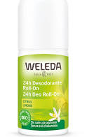 Desodorante Citrus roll-on 24 hrs (Weleda)