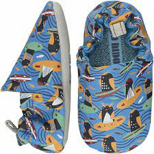 Zapatos antideslizantes Surfing Penguins Mountain Blue (Poconido)